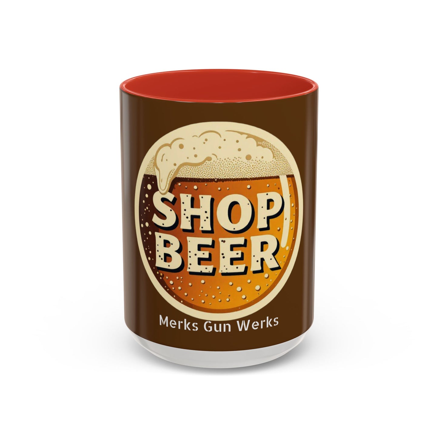 MGW Shop Beer Coffee Mug | Unique Gift for Beer Lovers, Fun Kitchen Décor, Stylish Coffee Cup, Home Barware, Perfect for Parties
