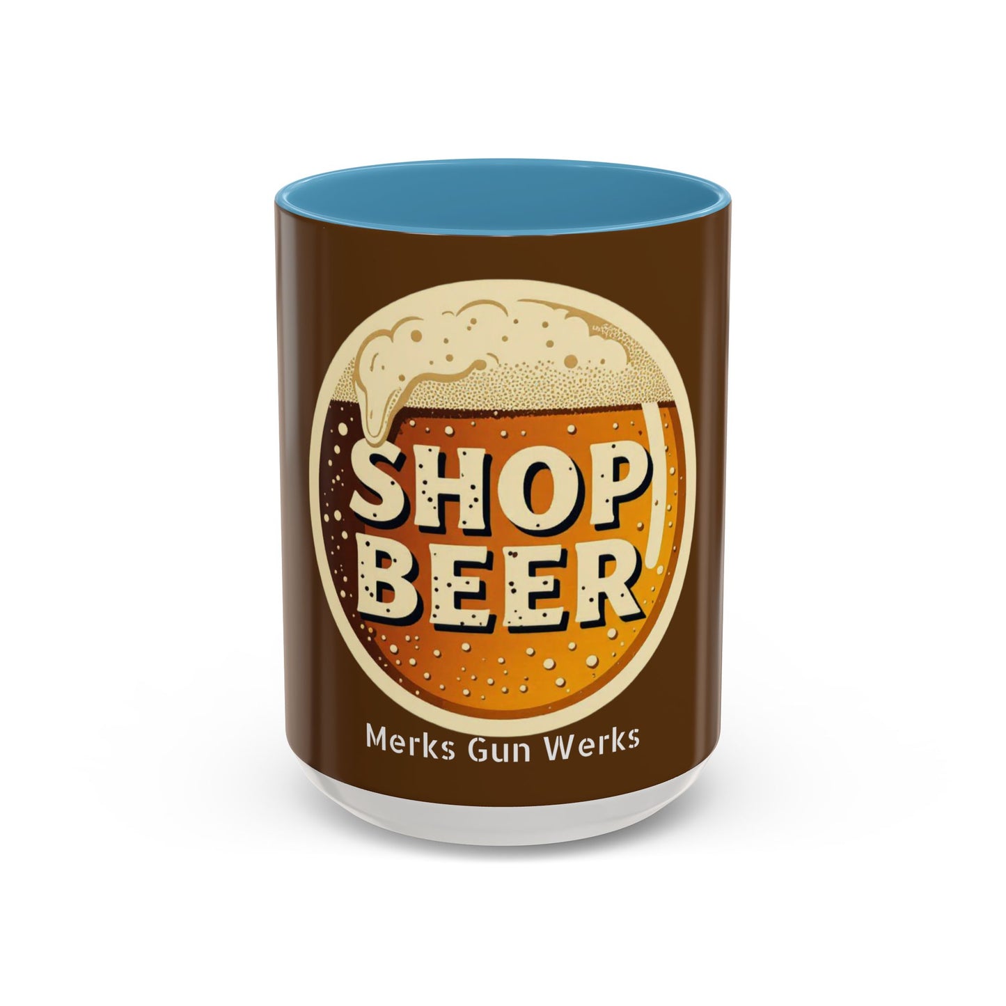 MGW Shop Beer Coffee Mug | Unique Gift for Beer Lovers, Fun Kitchen Décor, Stylish Coffee Cup, Home Barware, Perfect for Parties