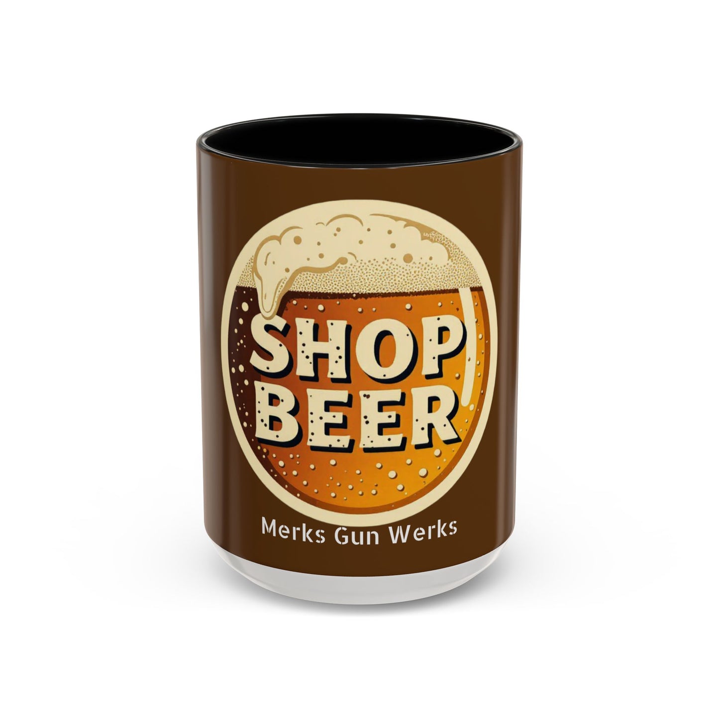 MGW Shop Beer Coffee Mug | Unique Gift for Beer Lovers, Fun Kitchen Décor, Stylish Coffee Cup, Home Barware, Perfect for Parties