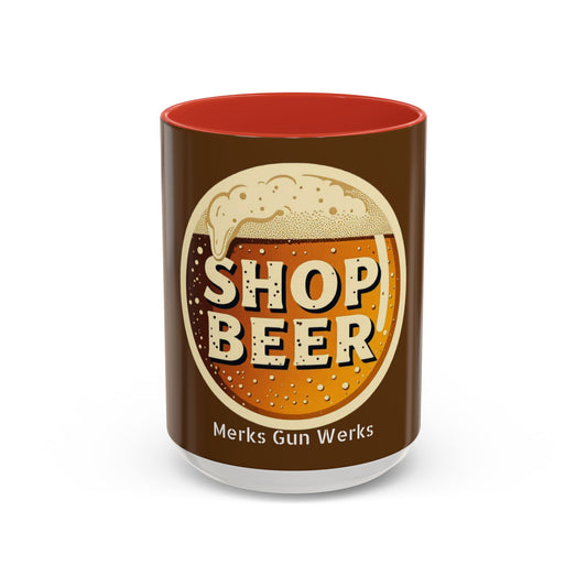 MGW Shop Beer Coffee Mug | Unique Gift for Beer Lovers, Fun Kitchen Décor, Stylish Coffee Cup, Home Barware, Perfect for Parties