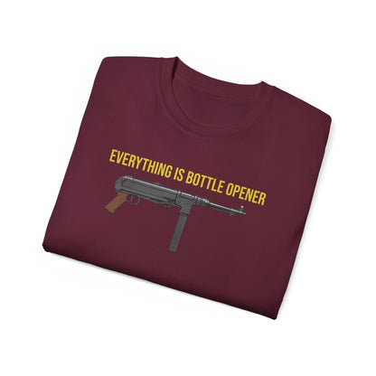 Everything Is Bottle Opener T-Shirt — Funny Gun Bottle Opener Tee