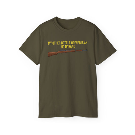 Everything Is Bottle Opener T-Shirt — Funny Gun Bottle Opener Tee