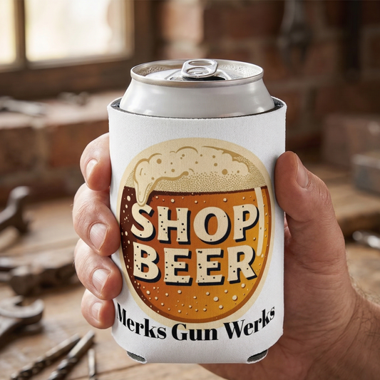 MGW's Official 'Shop Beer' koozie