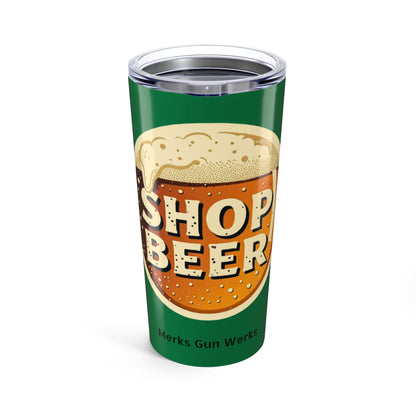 MGW Shop Beer Tumbler - 20oz Insulated Drinkware for Beer Lovers, Gift for Beer Enthusiasts, Reusable Travel Mug, Party Favor