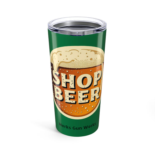 MGW Shop Beer Tumbler - 20oz Insulated Drinkware for Beer Lovers, Gift for Beer Enthusiasts, Reusable Travel Mug, Party Favor