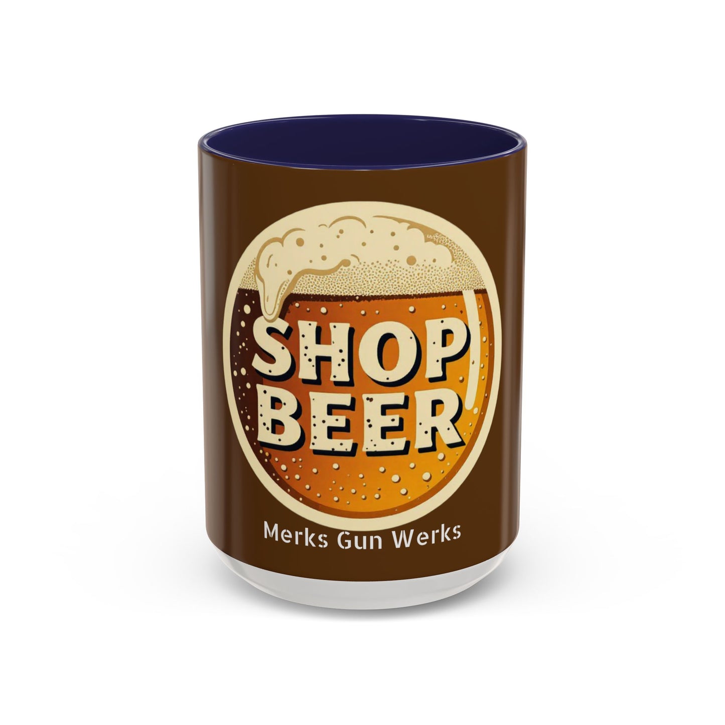 MGW Shop Beer Coffee Mug | Unique Gift for Beer Lovers, Fun Kitchen Décor, Stylish Coffee Cup, Home Barware, Perfect for Parties