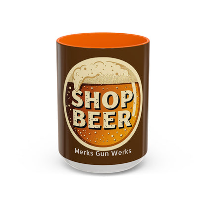 MGW Shop Beer Coffee Mug | Unique Gift for Beer Lovers, Fun Kitchen Décor, Stylish Coffee Cup, Home Barware, Perfect for Parties